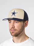 Бейсболка MITCHELL NESS арт. HT12896-DCOCREA Dallas Cowboys NFL (кремовый / синий)